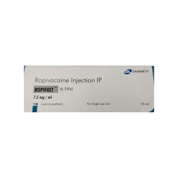 ROPIFAST 0.75% Injection 20ml - Anaesthesia - Local-Ana