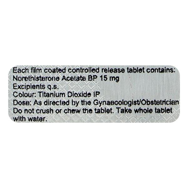 Nortas CR 15 Tablet 5'S - Hormonal Therapy-Oes