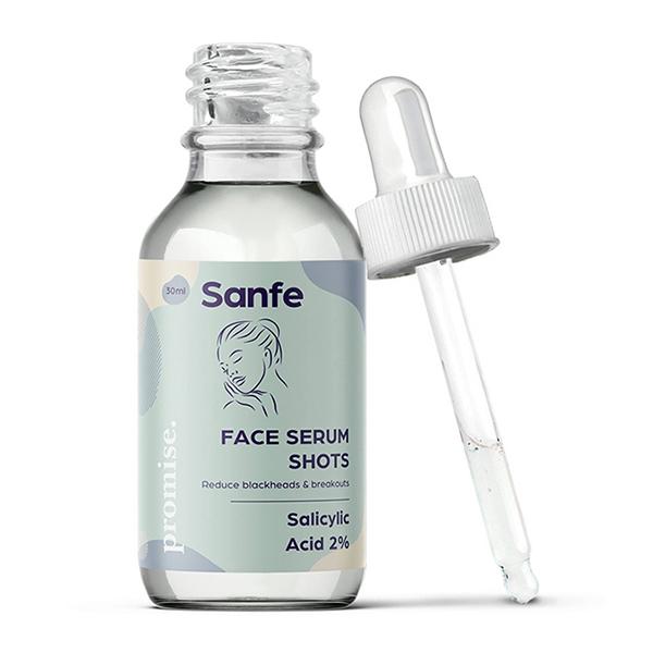 Sanfe Promise Face Serum Shots Salicylic Acid 2 Percent 30 ml - Face Serum