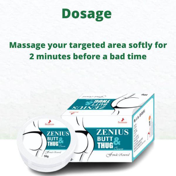 Zenius Butt & ThighWhitening Cream for Women 50 gm - Intimate Cream/Gel