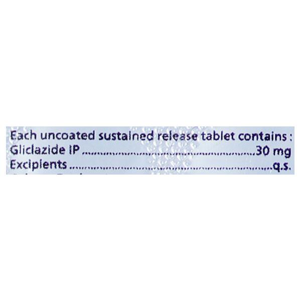 GLILET SR 30 MG Tablet 10's - Diabetes-Ant