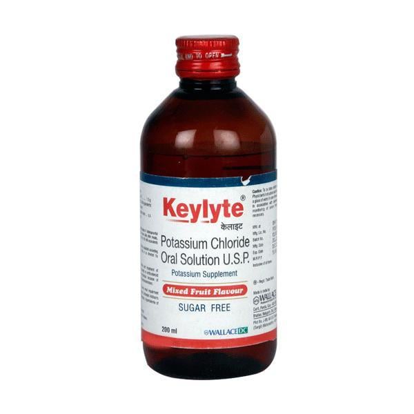 Keylyte Sugar Free Mixed Fruit Flavour Oral solution 200ml - Supplements-Ele