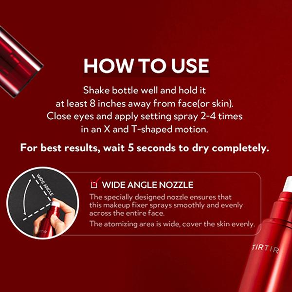 Tirtir Mask Fit Make Up Fixer 80 ml - Setting Spray