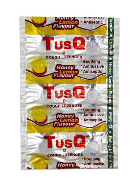 Tusq D Honey Lemon Cough Lozenges 6'S - Cough And Cold-Cou