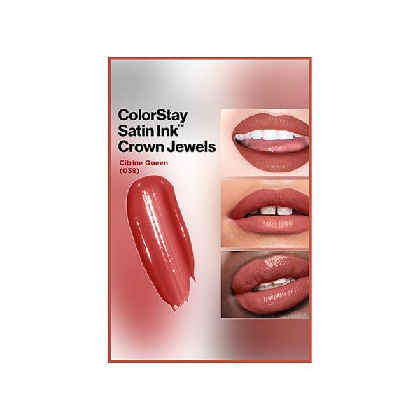 Revlon Colorstay Satinink Citrine Queen 038 5ml - Liquid Lipsticks