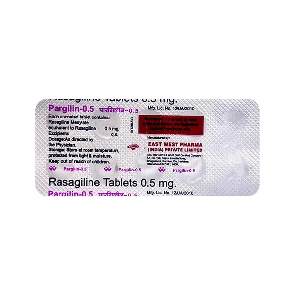 Netmeds | Pargilin 0.5mg Tablet 10'S