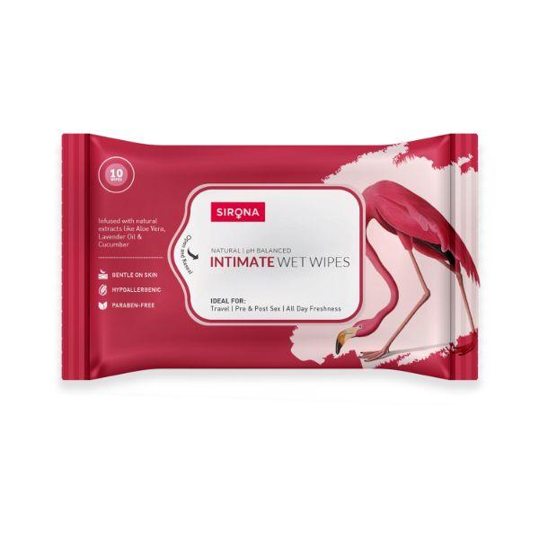 Sirona Intimate Wet Wipes - 20 Wipes 1's - Intimate Care