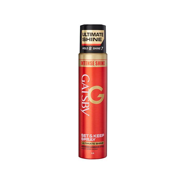 Netmeds | Gatsby Set & Keep Hair Spray - Ultimate Shine 250 gm