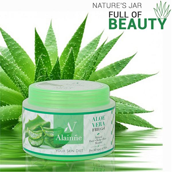 Alainne Aloe Vera Fbh Gel Tube Moisturizer 100 gm - Creams/Oils/Lotions