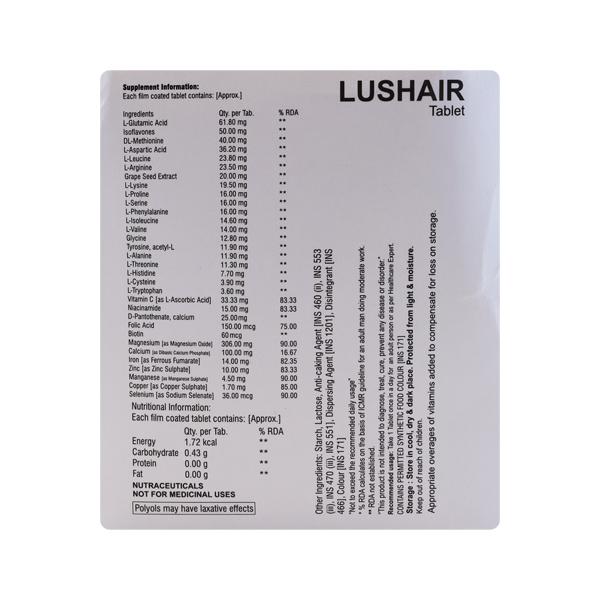 LUSHAIR Tablet 10's - Supplements-Sup
