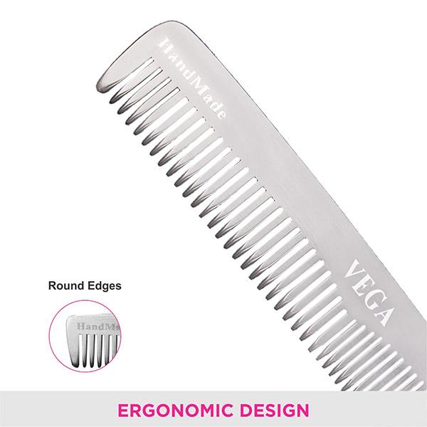 Vega Aluminium Comb (Ac - 05) - Hair Combs