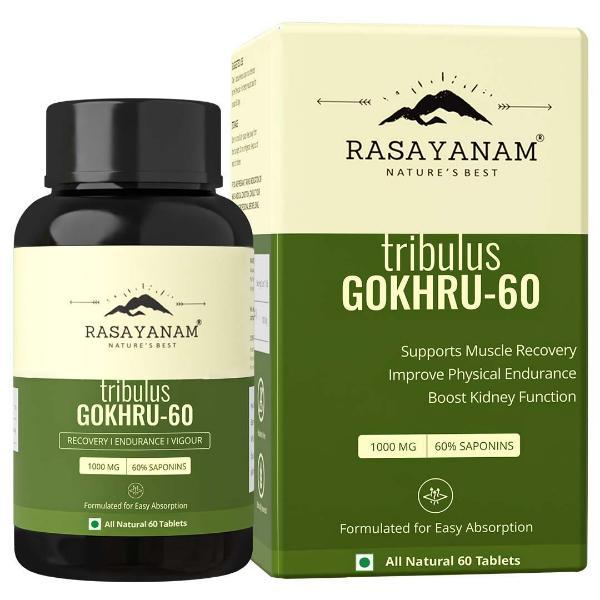 Netmeds | Rasayanam Tribulas Gokhru-60 1000 MG Tablets 60's