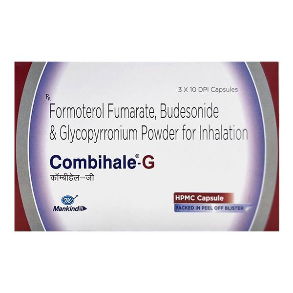 COMBIHALE G DPI Capsule 10's - Asthma/COPD-Ast