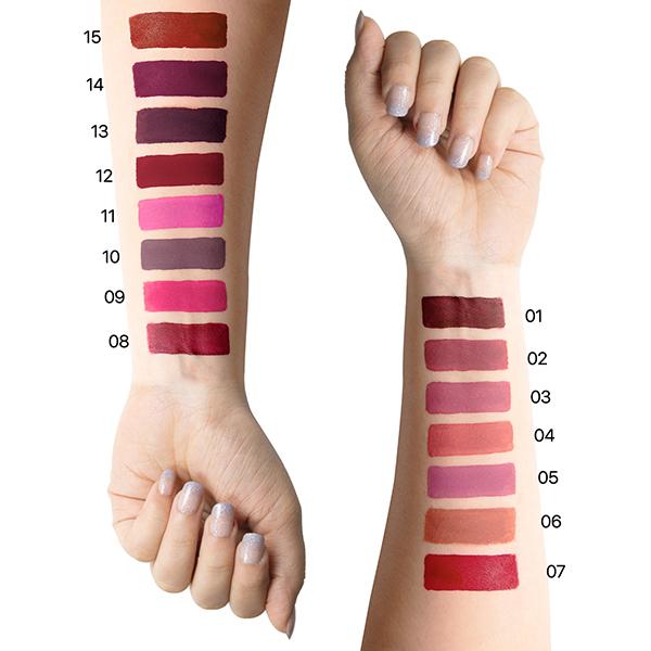 Miss Claire Matte Power Lipcolor - 02 Dusty Rose 3gm - Lipsticks