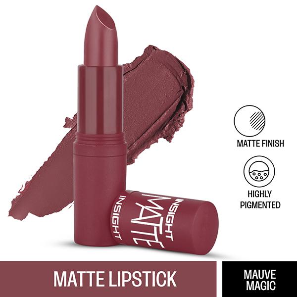 Netmeds | Insight Cosmetics Matte Lipstick - Mauve Magic 4.2 gm