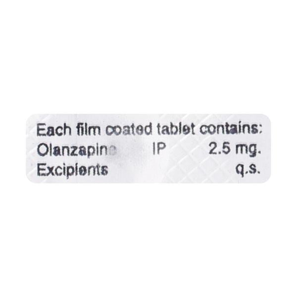 Olzic 2.5mg Tablet 10'S - Schizophrenia-Aps