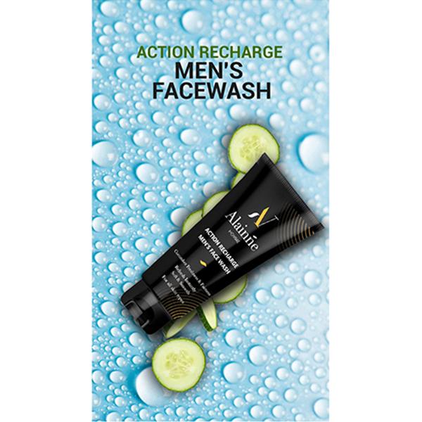 Alainne Action Recharge Men'S Face Wash 100 gm - Face Washes