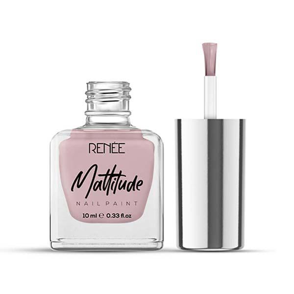 RENEE Mattitude Nail Paint - Sombre Nude 10 ml - Nail Polish