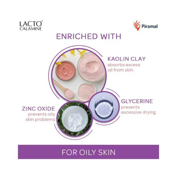 Lacto Calamine Face Lotion for Oil Balance - Oily Skin - 60ml - Face Moisturizers