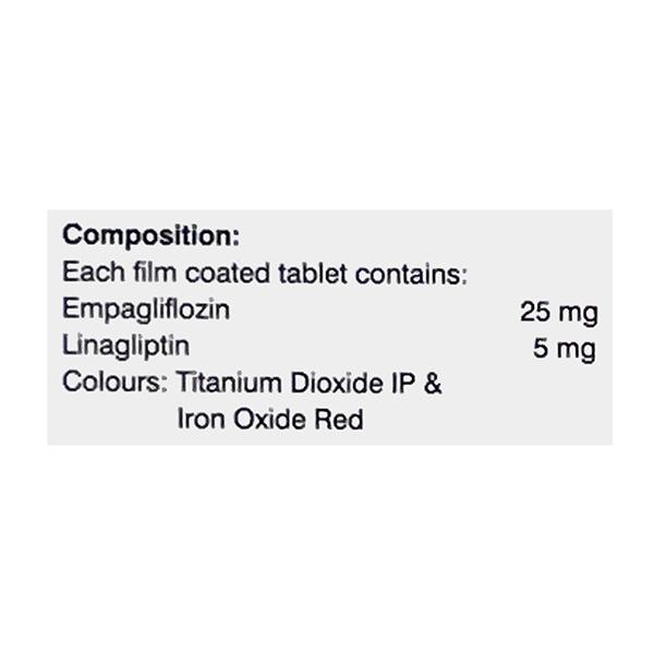 EMPIFORD 25 L Tablet 10's - Diabetes-Ant