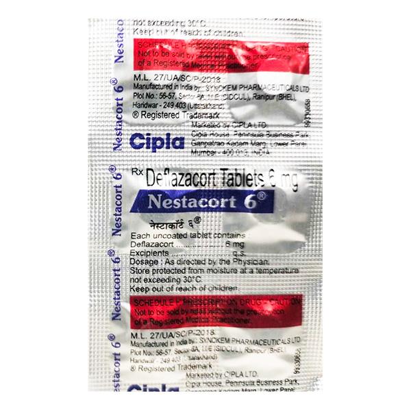 Netmeds | NESTACORT 6 Tablet 6's