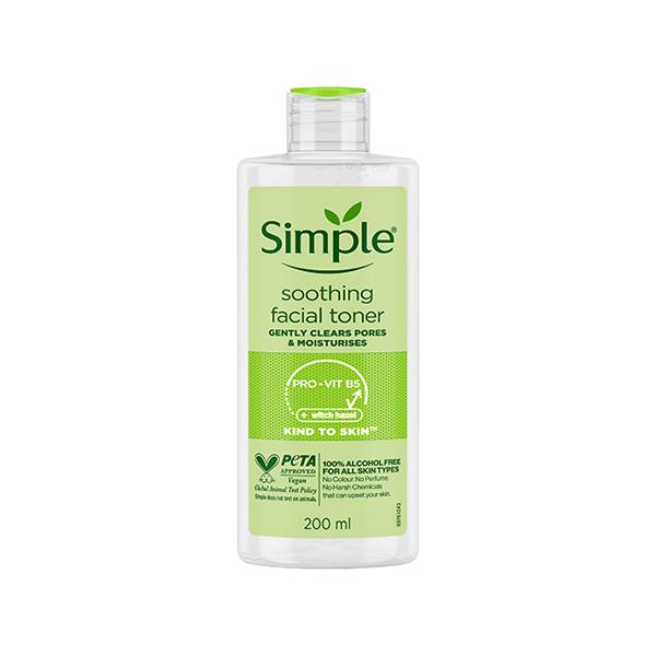 Simple Kind To Skin Soothing Facial Toner 200 ml