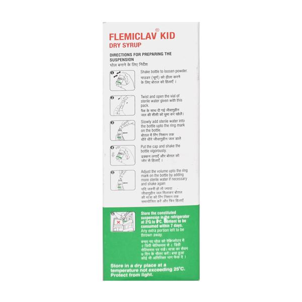 Flemiclav Kid Dry Syrup 30ml - Bacterial Infections-Pen