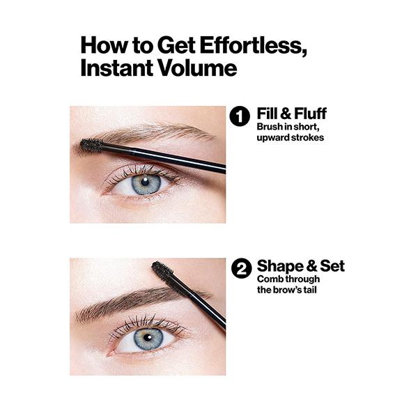 Revlon Colorstay Brow Fiber Filler Gel - Grey Brown 6.8 ml - Eyebrow Pencils & Enhancers