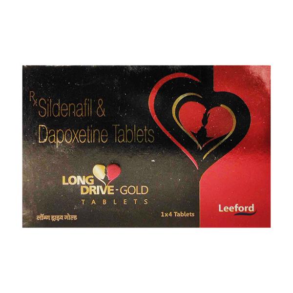 LONG DRIVE GOLD Tablet 4's - Impotence/Erectile Dysfunction (Ed)