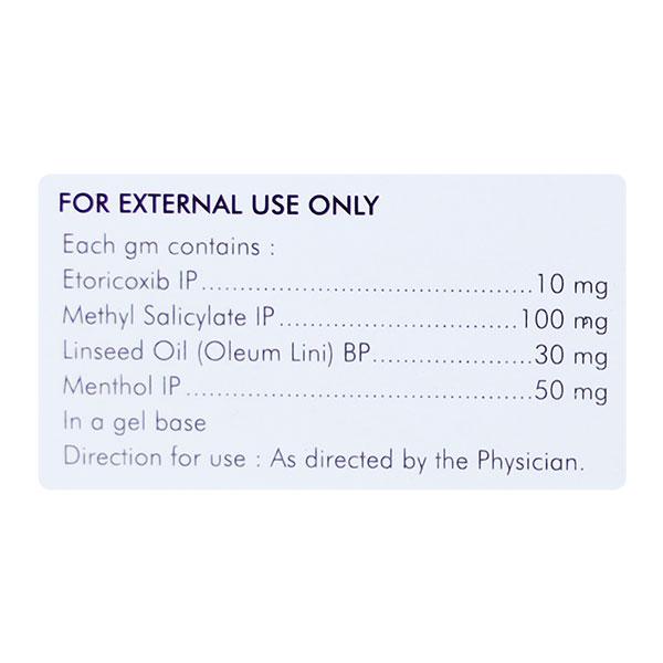 ETOTOP Gel 30gm - Pain relief-Nsa