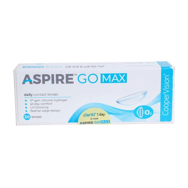 Netmeds | CooperVision GO MAX 1 Day UV Spherical Daily Disposable Hydrogel Lenses (30 Lenses) (Power -2.00)