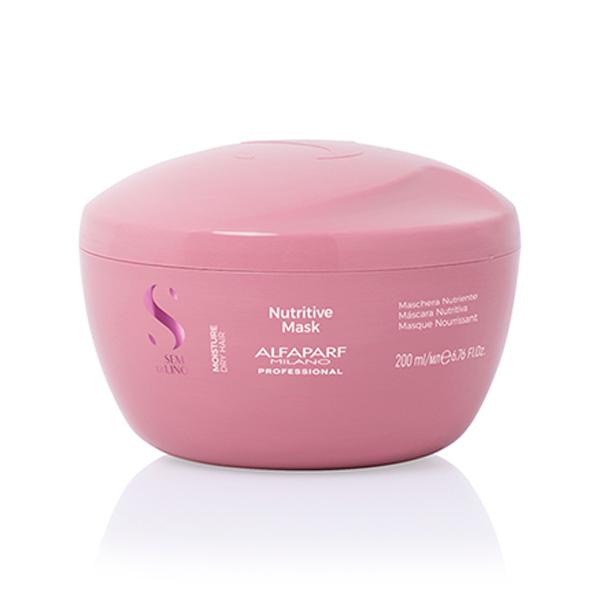Alfaparf Milano Nutritive Mask For Dry, Damaged Hair, Frizzy Hair, Moisturising 200 ml - Hair Masks & Packs