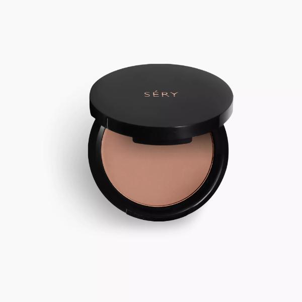 SERY Go Bare Compact Powder - True Caramel 9 gm (N) - Compact Powder