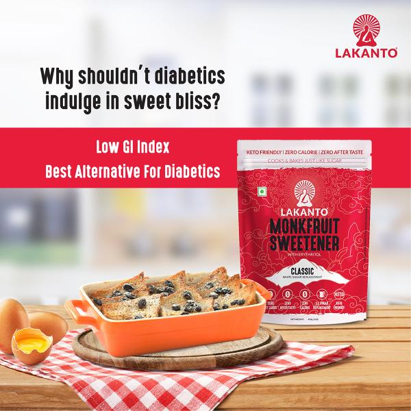 Lakanto Monkfruit Sweetener - Classic 454 g - Sugar Substitute