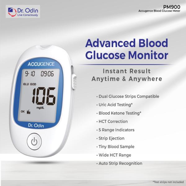 Dr. Odin Accugence Multi Monitoring System (PM 900) White (Meter Only) 1's - Blood Glucose Monitors/Strips
