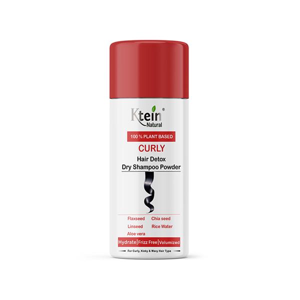 Netmeds | Ktein Natural 100% Plant Based Hair Detox Dry Shampoo Powder For Curly Hair 25 gm