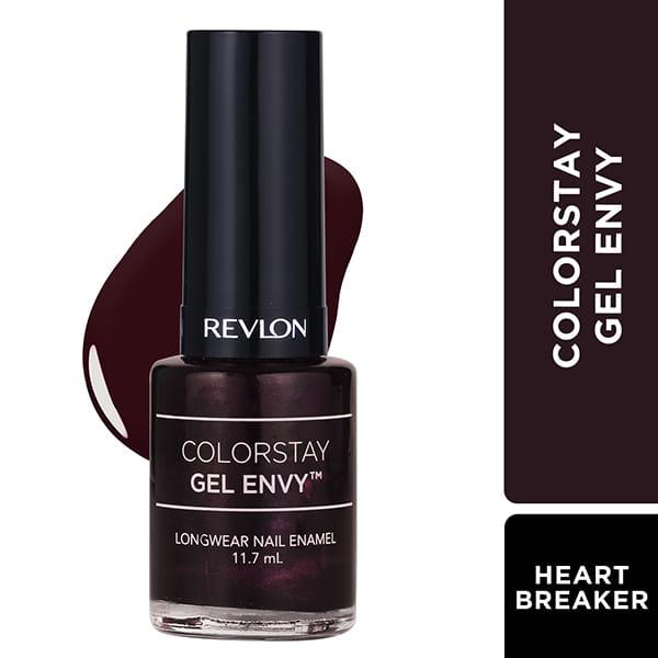Netmeds | Revlon Colorstay Gel Envy Long Wear Nail Enamel - Heart Breaker 11.7Ml