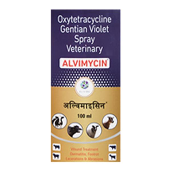 Netmeds | ALVIMYCIN(VET) Spray 100ml