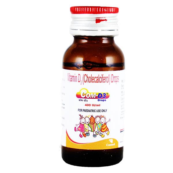 COM D3 400IU Drops 30ml - Supplements-Vit