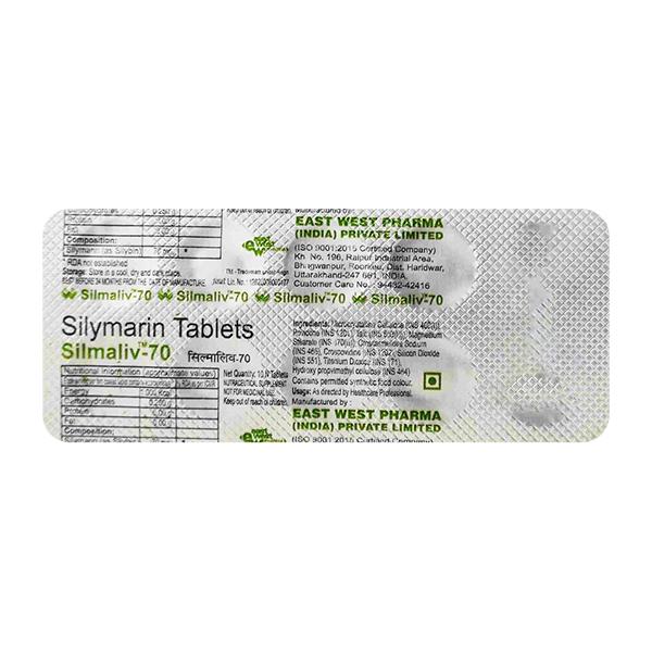 Netmeds | Silmaliv 70mg Tablet 10'S
