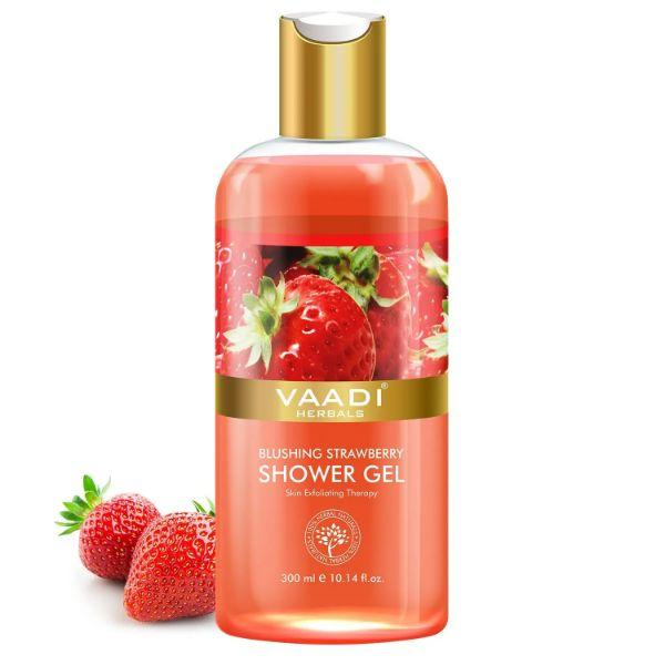 Vaadi Herbals Blushing Strawberry Shower Gel 300 ml - Face Gels