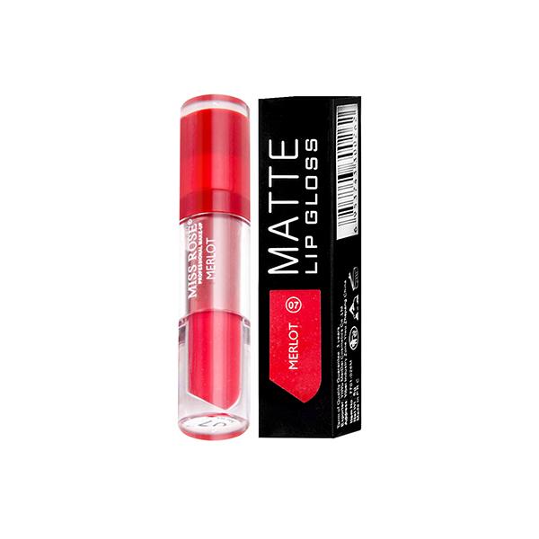 Miss Rose Long Lasting Mettalic LipGloss 7701 - 026M 07 5 gm - Lip Glosses