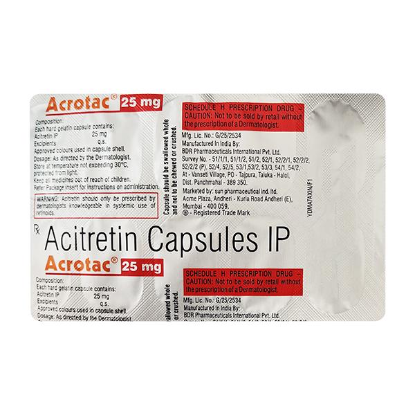 Netmeds | Acrotac 25mg Capsule 10'S