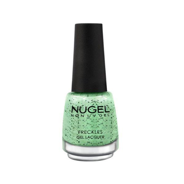 Nugel FRECKLED GREEN F05 Non Uv Gel Freckles Nail Enamel 13 ml - Nail Polish