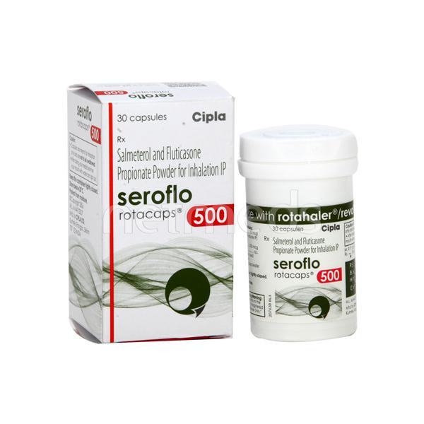 Netmeds | Seroflo 500mcg Rotacaps 30'S