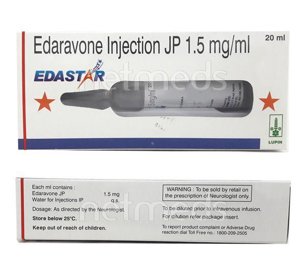 Edastar Injection 20ml - Nootropics And Neurotrophics
