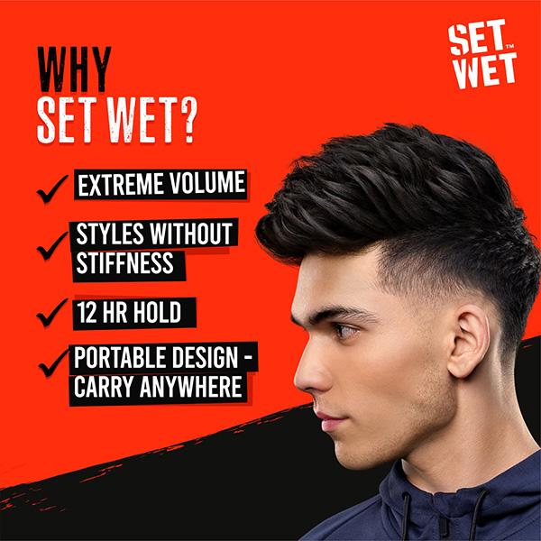 Set Wet Extreme Volume Hairstyling Powder Strong Hold and Matte Finish 10 gm - Hair Gels & Waxes
