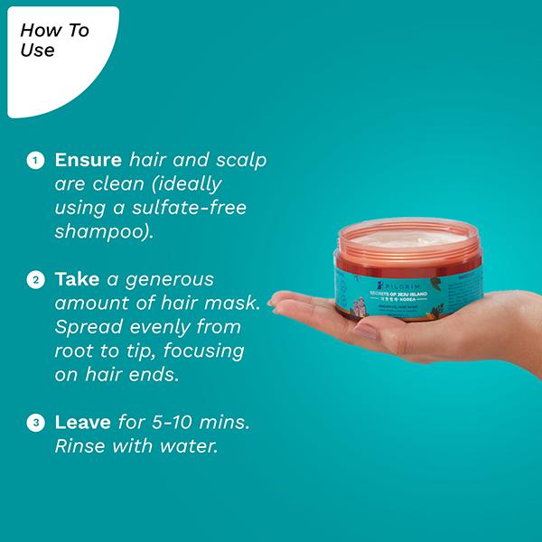 Pilgrim Argan Oil Hair Mask 200ml - Hair Masks & Packs