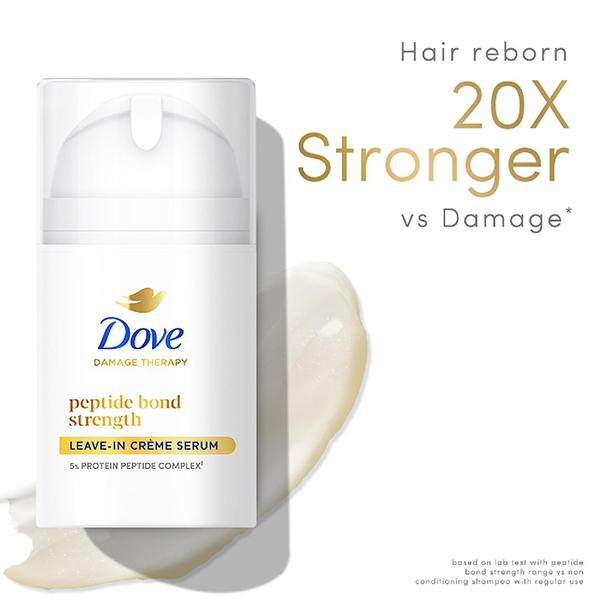 Dove Peptide Bond Strength Leave In Creme Serum 52 ml - Hair Creams