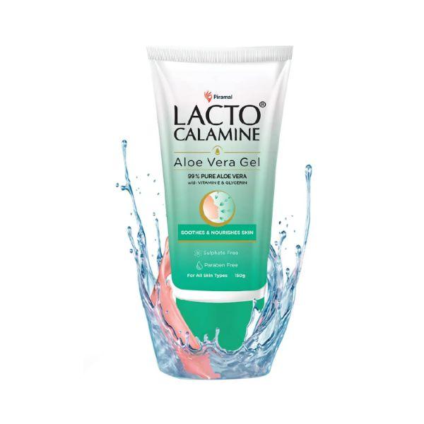 Netmeds | Lacto Calamine Aloe Vera Gel with 99% Pure Natural Aloe Vera, Vitamin E and Glycerin 150gm 1's